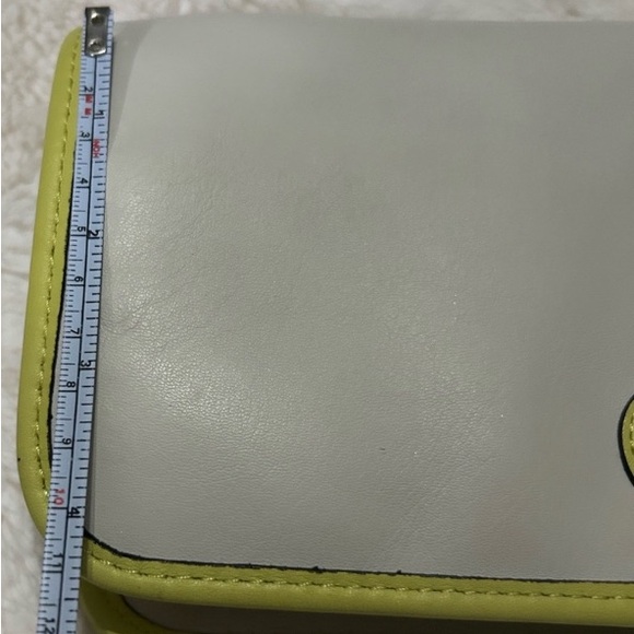 Coach White and Green Wristlet - Picture 8 of 9